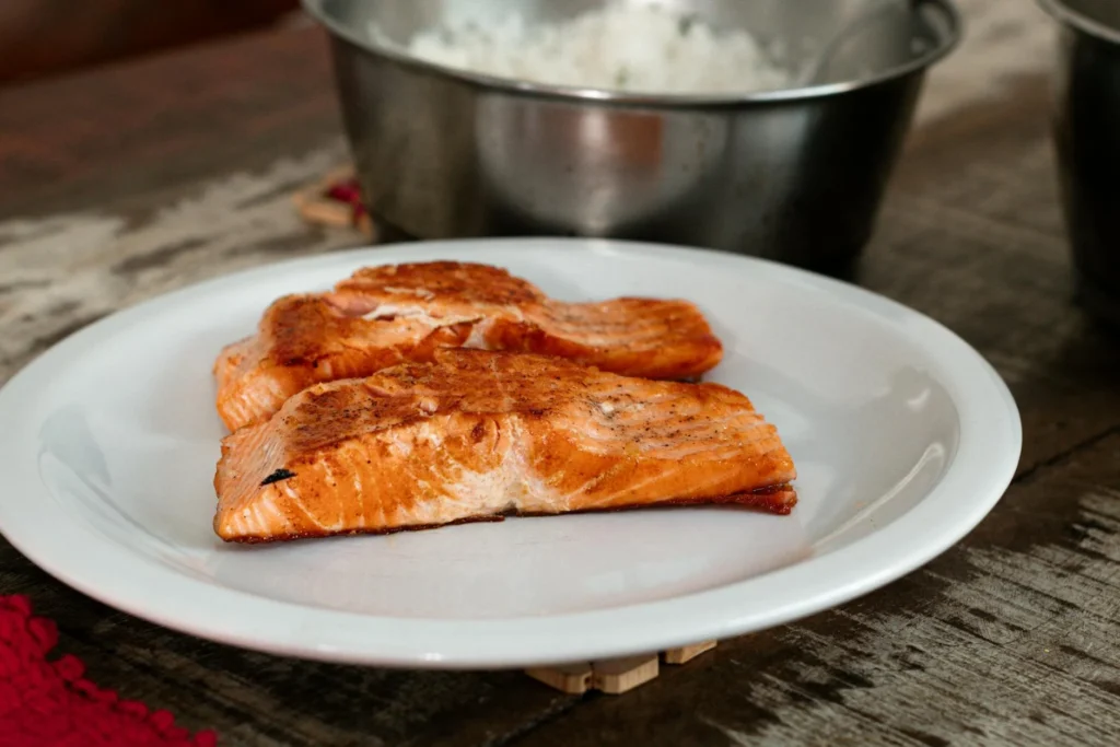 how to know when salmon is done