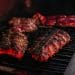 Glazed baby back ribs