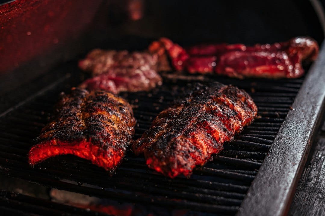 Glazed baby back ribs