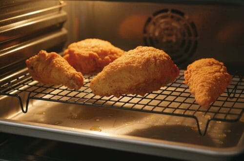best way to reheat fried chicken