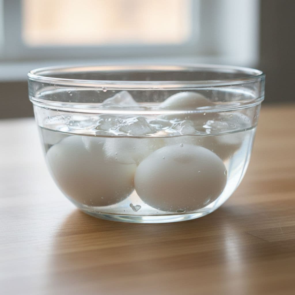 how to make a hard boiled egg peel easily