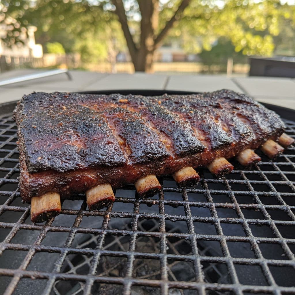 baby back ribs temperature