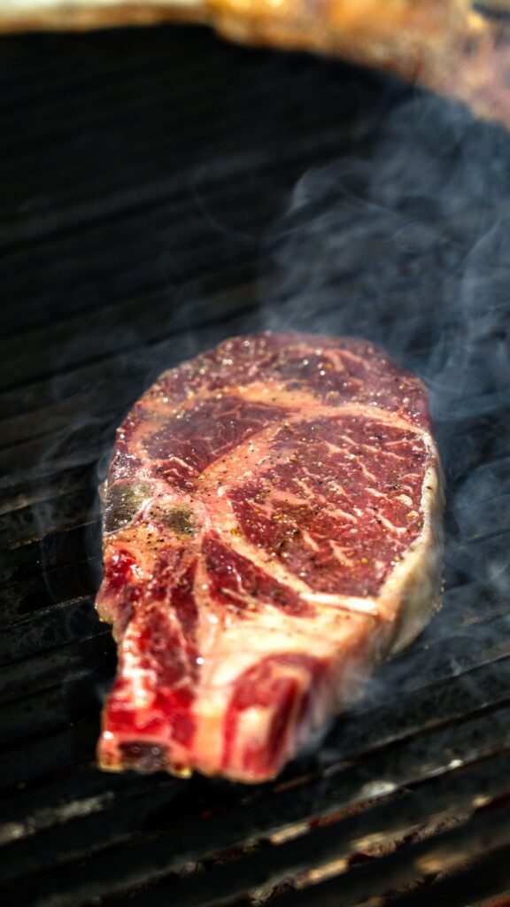 how to prep a ribeye steak