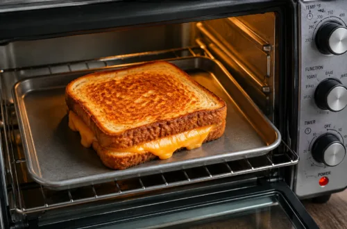 how to make a grilled cheese in toaster oven