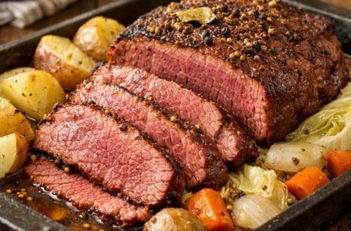 internal temperature corned beef brisket