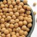 Chickpeas in a bowl, an ingredient reference for chickpea salad pita pockets