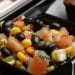 Black bean and corn salad, a separate dish illustrating the salsa rice ingredient pairing