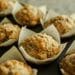 Muffins used as a presentation example for the cranberry orange muffin recipe