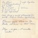 An aged handwritten apple cake recipe card with faded ingredients and instructions