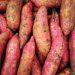Whole sweet potatoes for microwave sweet potato with white beans and lemon tahini