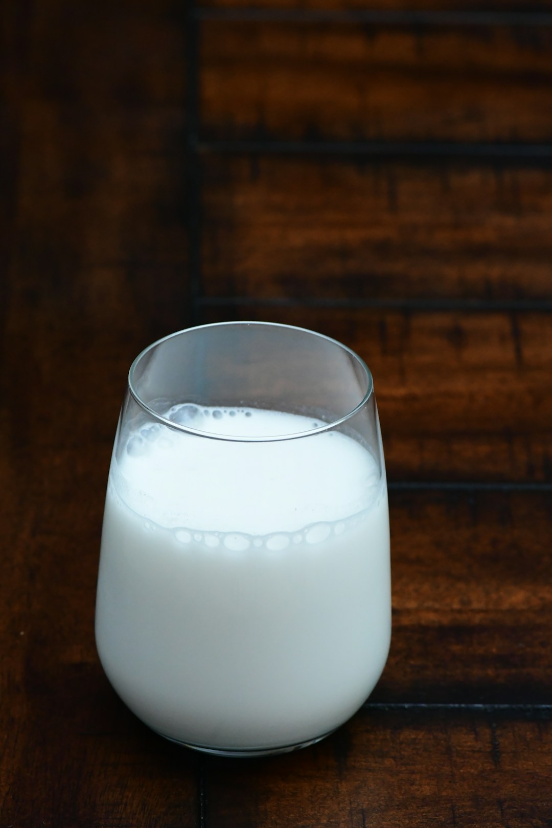 Glass of milk for small batch skillet cornbread without eggs