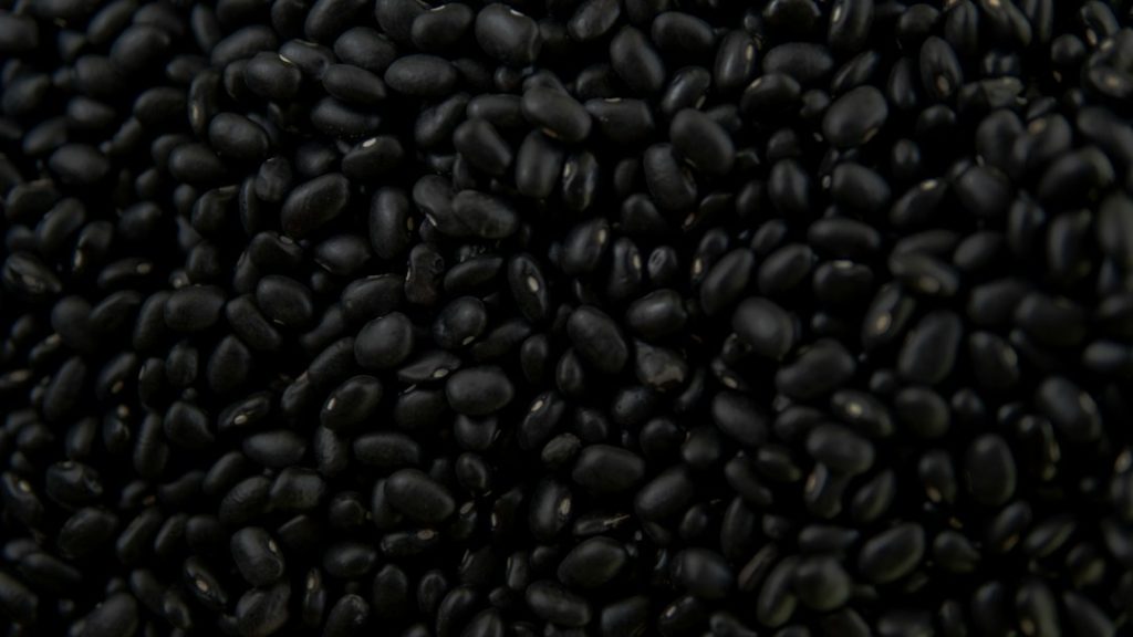 Dry black beans as an ingredient reference for small batch canned pumpkin black bean soup without cream