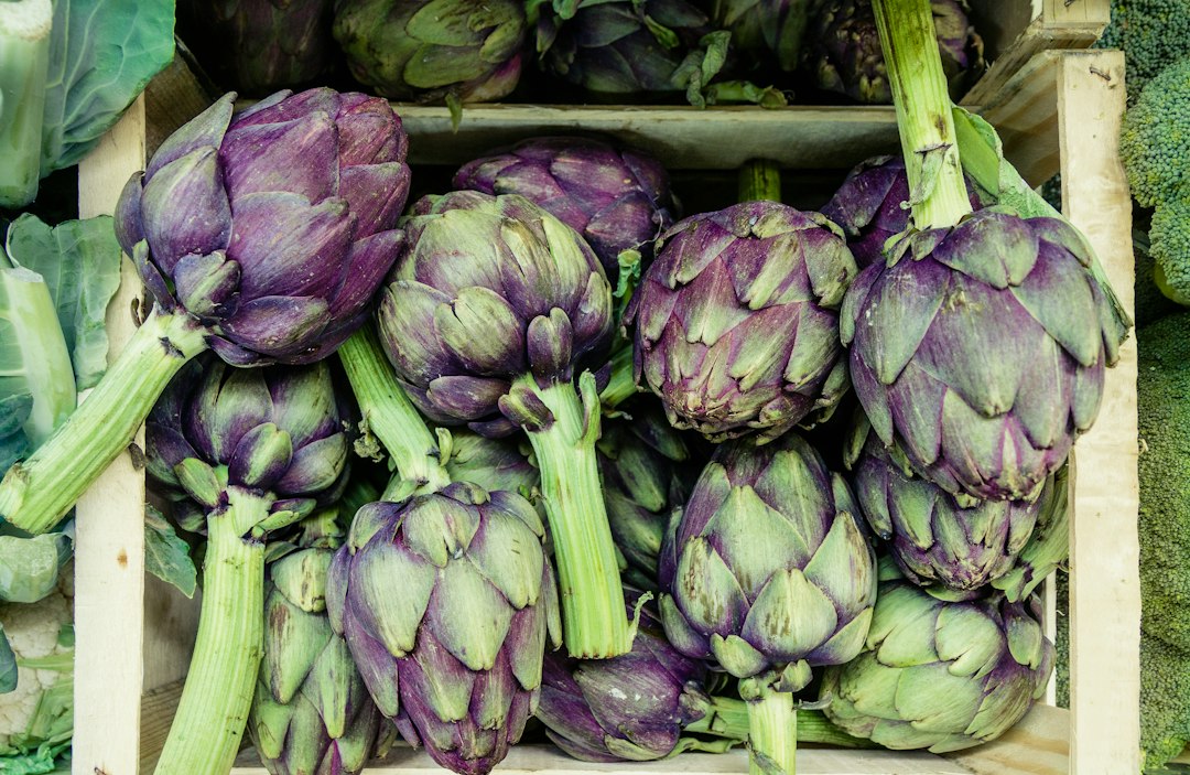 Whole fresh artichokes — ingredient illustration for air fryer frozen artichoke hearts without breading